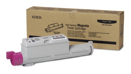 XEROX Toner TEKTRONIX Phaser 6360 Magenta Alta Capacidad , Xerox , XER106R01219 , 95205428193